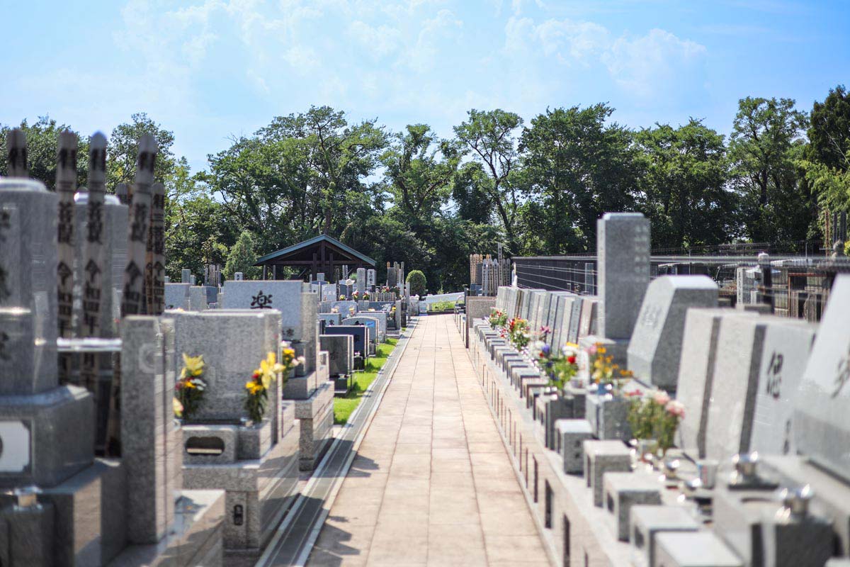 整備された参道